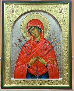 Богородица «Семистрельная» Образец 14 Белебей